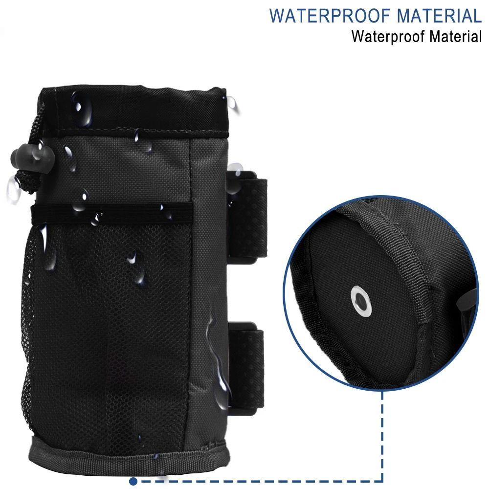 Сетчатая сумка Держатель для бутылки на руль Регулируемый держатель для бутылки для велосипеда Аксессуары Сумка для самоката