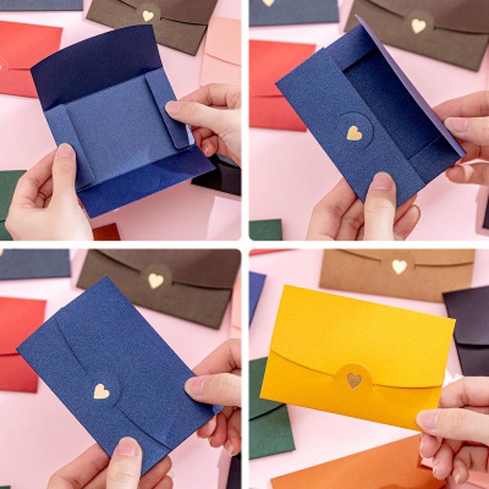 10.5*7CM Pearlescent Paper For Letter Paper Envelopes Name Card Mini Envelopes Greeting Card