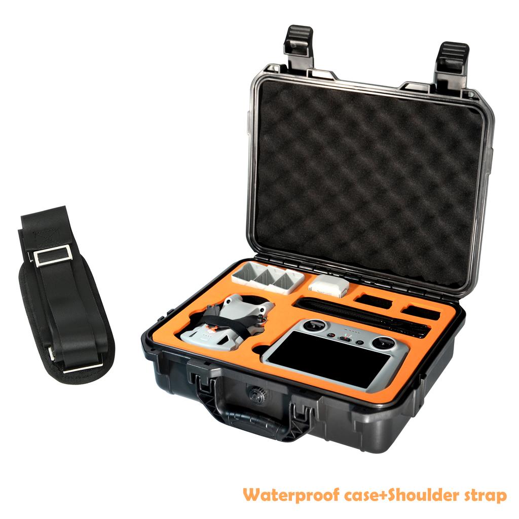 Hard Case for DJI Mini 3 Pro/Mini 3, Waterproof Pressure Resistant Carrying Case for DJI Mini 3 Pro/Mini 3 Accessories