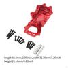 1/14 RC Car Front Gearbox Lower Cover Housing Metal Replacements for 14210