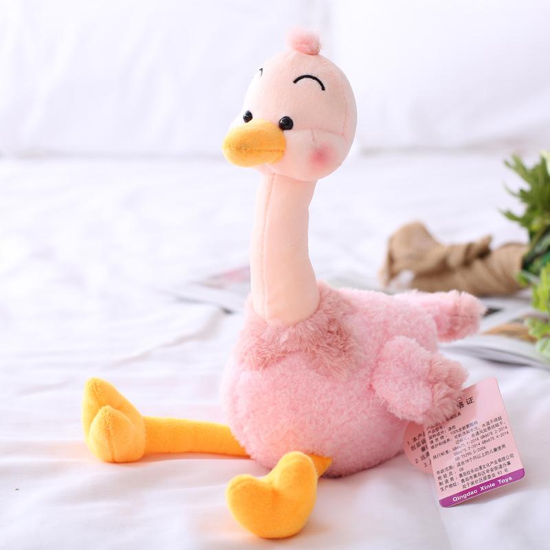 Ugly Cute Duck Flamingo Stuffed Animal, Kawaii Doll Birthday Gift for Girls Women