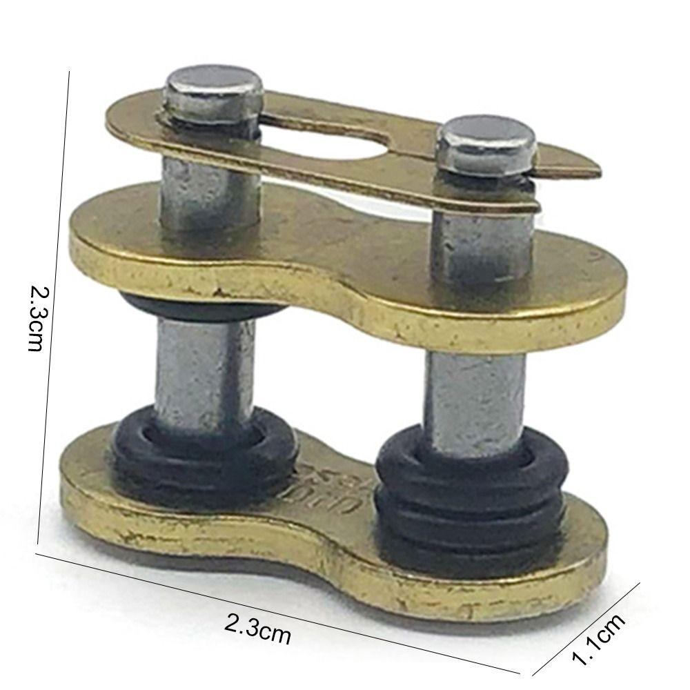Аксессуары с уплотнительным кольцом, золотой разъем, пряжка для цепи тяжелого мотоцикла DID530HV