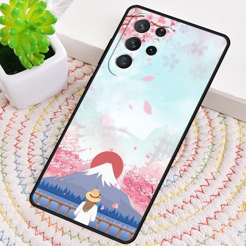 Силиконовый чехол для телефона с изображением горы Фудзи для Samsung Galaxy note 10 pro S26 S25 S24 S23 S22 S21 Plus S25Ultra Чехол