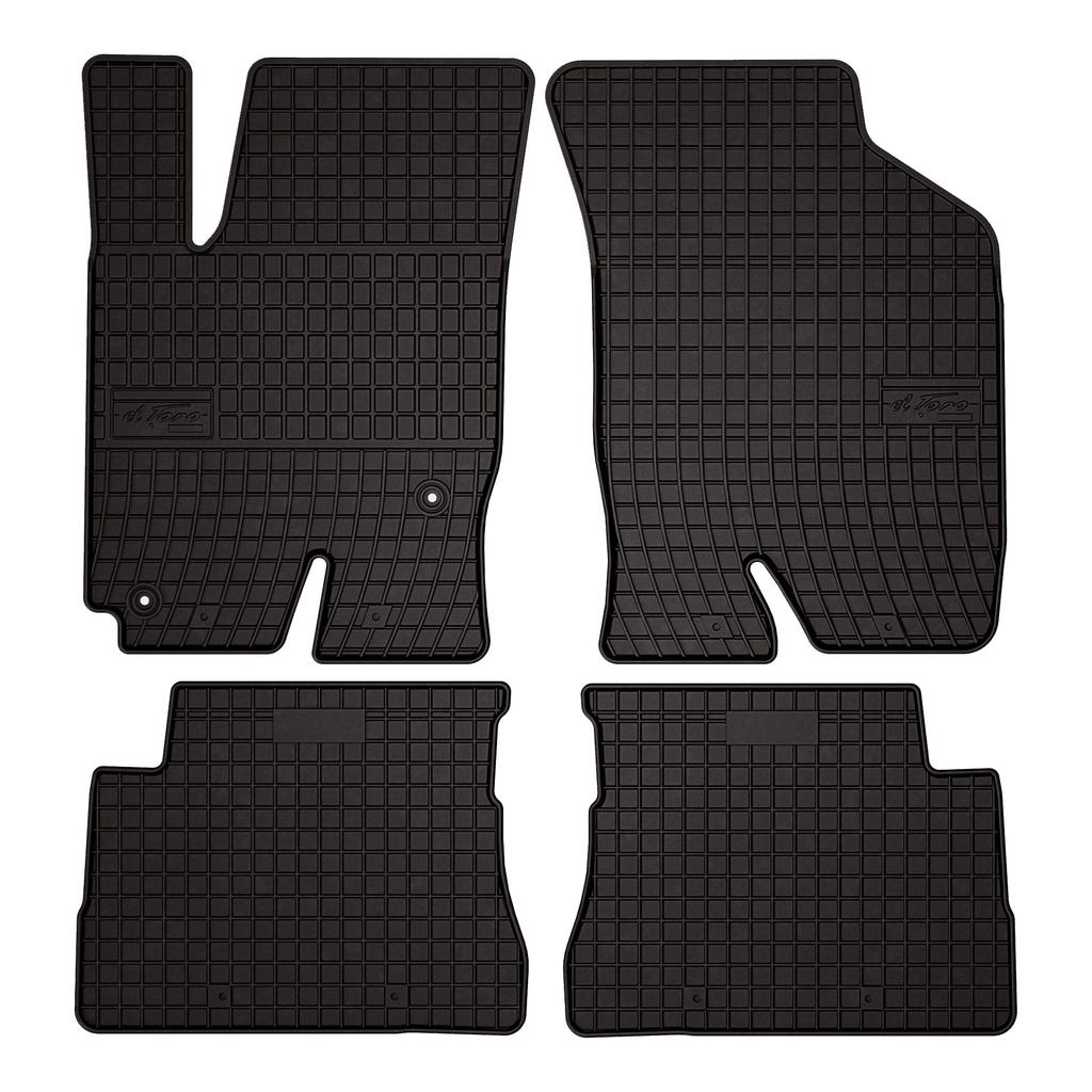Dywaniki samochodowe gumowe do: Hyundai Getz hatchback (2002-2010) - czarne, dopasowane