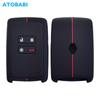 Silicone Car Key Case Skin For Renault Kadjar Captur Koleos 2 Clio Espace 5 Master Talisman Scenic 4 Smart Remote Control Fobs Protector Cover