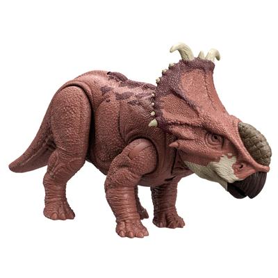 Фигурка Mattel Jurassic World Фигурка динозавра Пахиринозавр Игрушка для детей от 4 лет Коричневый HTK72 (МИР ЮРСКОГО ПЕРИОДА) Рев! Длина для детей