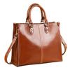 Spring 2025 Women's Leather Crossbody Shoulder Bag - Genuine Cowhide Casual Handbag for Ladies