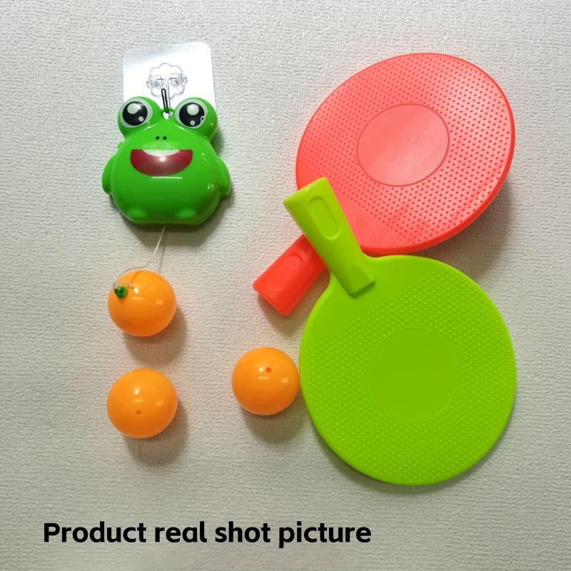 1 комплект подвесного стола для тренировок по настольному теннису, интерактивная игрушка для тренировки координации рук и глаз в помещении для родителей и детей, подходящая для детей