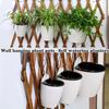 5 Pack Self Watering Hanging Flowerpot with Absorbent Cotton Rope, Breathable, Not Easily Deformed, Suitable for Indoor Plants