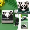 Omoshiroi Block 3D Notepad 3D Art Calendar 2024 Panda Memo Pad Kawaii 3D Sticky Note Blocks 3D Note Paper Carving Model Gift
