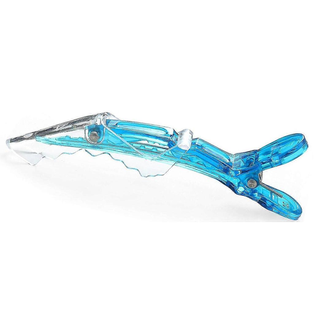 Salon Alligator Croc Hair Clips Transparent Professional Hair Stylist Hair Clips For Diy Sectioning, Haircuts, And Styling Easy To Use,2195