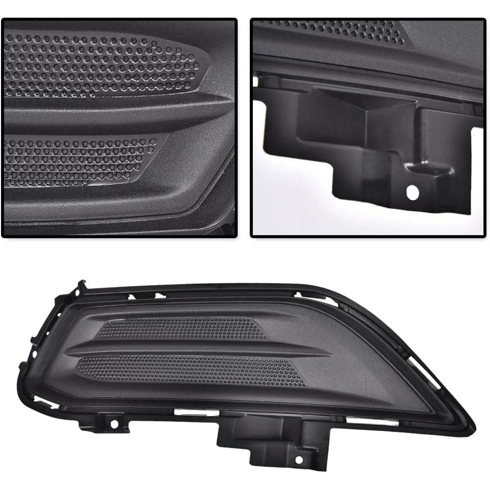 Вставка переднего бампера Крышка противотуманной фары Левая+Правая Подходит для Ford Fusion 2013-2016