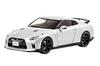 CARNEL Nissan Track Edition Engineered by Nismo 2017 Ultimate Metal Silver Finished Product 1/43 GT-R (R35)