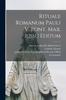 Книга Rituale Romanum Pauli V. Pont. Max. Iussu Editum