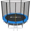 Trampoline - Bleu - 312 Cm - Avec Filet Et Échelle - Jusqu'à 120 Kg