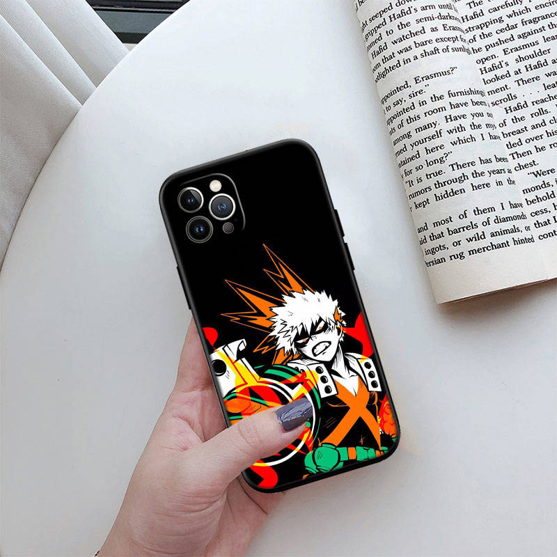 Чехол для телефона ED37 My Hero Academia для iPhone 6 6s 7 8 11 12 13 14 15 XS Pro Max XR X SE Samsung S20 S21 S22 S23 S24 FE Ultra Plus Lite S21S A55