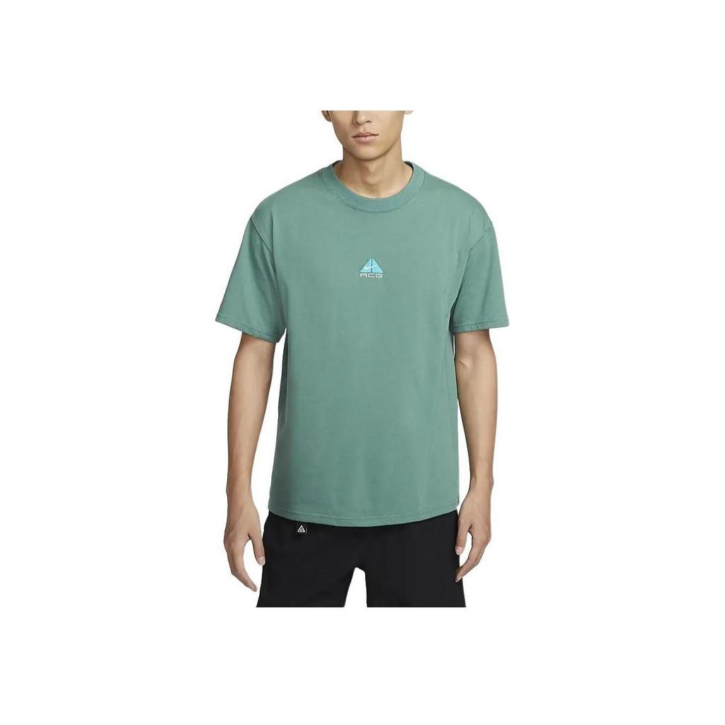 Nike Коллекция ACG Мастерство Удобная свободная посадка с круглым вырезом Быстросохнущая повседневная футболка с короткими рукавами и заниженными плечами Мужские топы DQ1816-361