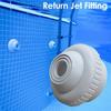 8X Swimming Pool Spa Return Jet Fitting Massage Nozzle Inlet Outlet Bath Tub Nozzle With Adjustable Jet Eyeball-B61B