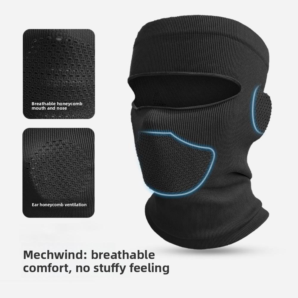 Windproof Warm Riding Mask Empty Top Cycling Face Mask Warm Face Cover Fishing