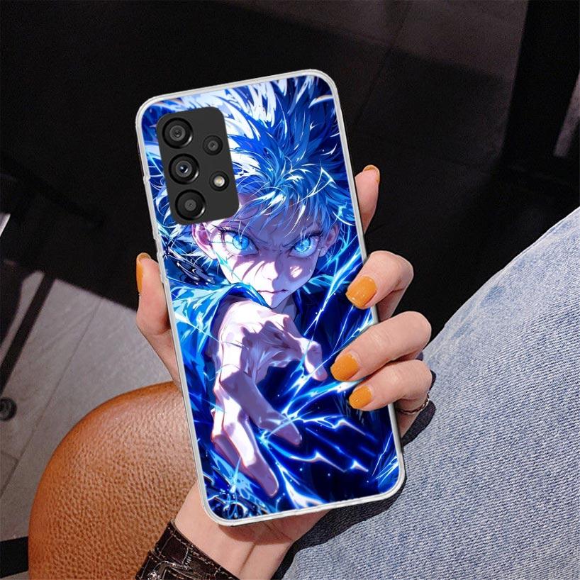 Чехол для телефона Huner X-Hunters Killua для Samsung Galaxy A52 A32 A22 A12 A51 A31 A50S A30S A20S A10S Note 20 Ultra 10 Plus S10 A72 A