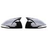 Carbon Fiber Side Wing Mirror Rearview Mirror Cover Shell Cap Housing Replace for Hyundai Sonata DN8