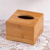 Деревянная коробка для салфеток Современный минималистичный дизайн Держатель для салфеток Деревянный футляр для салфеток Для отеля Ресторана Гостиницы Офиса Легкая заправка