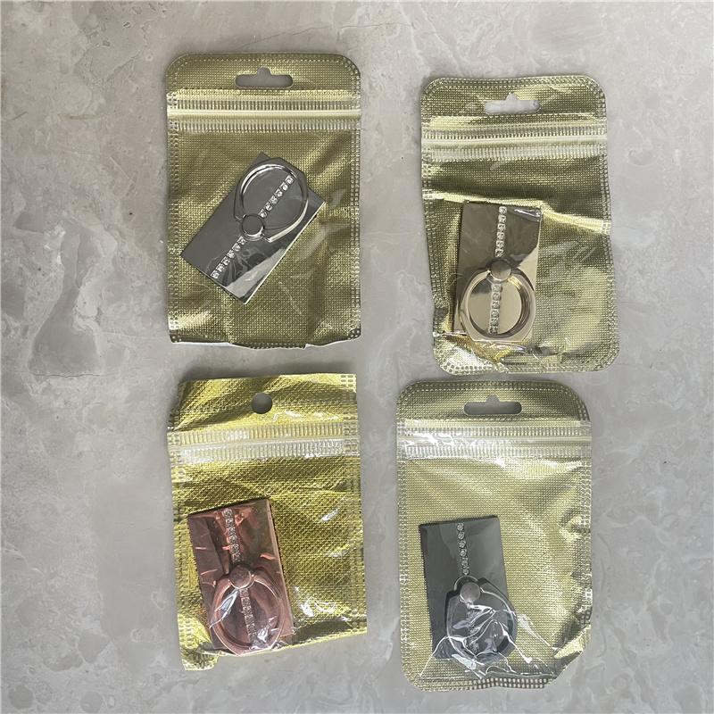 Роскошный металлический держатель-кольцо для телефона с бриллиантами, вращающийся на 540°, универсальная клейкая липкая подставка-кольцо для телефонов, стильный мобильный держатель и подставка