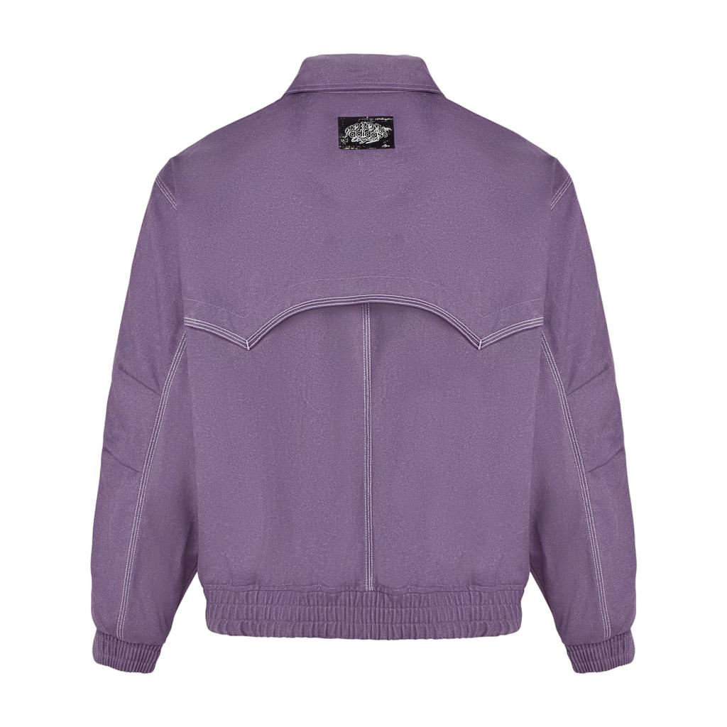 adidas Оригиналы FW25 Плетеная куртка в полоску с длинным рукавом Мужская куртка KR5052