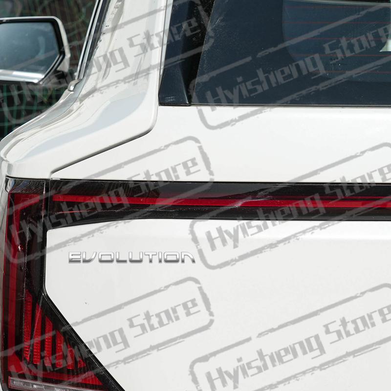AABHB1 3D Metal Sticker For Chevrolet Corsa Evolution Emblem Letters Badge Decoration Rear Trunk Stickers Car Styling Accessories
