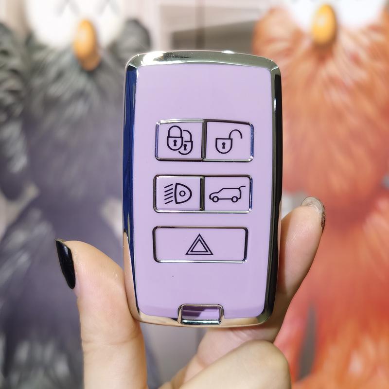 Luxury Key Case for Jaguar XFL/XEL, F-Pace & Range Rover Evoque/Discovery - Women's Premium Key Shell Bag