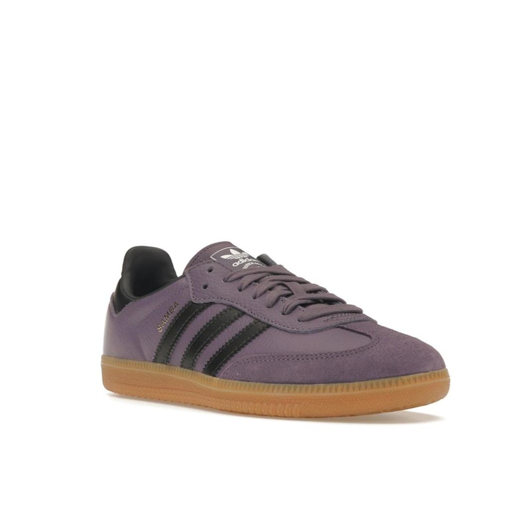 Adidas Женские кроссовки Samba OG Shadow Violet Gum Purple Carbon Cloud-White IE7012