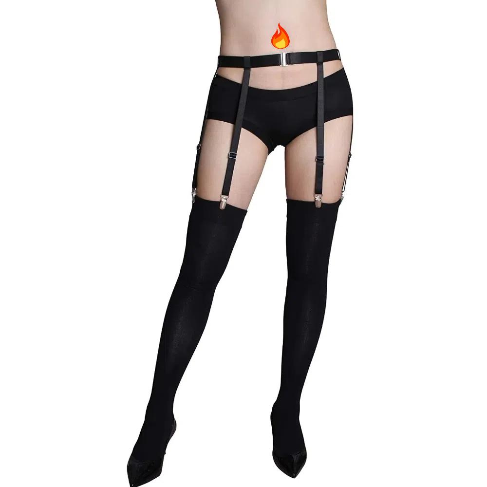 4/6 Металлические клипсы Чулки выше бедра Подвязка Регулируемый фиксатор для носков Нижнее белье