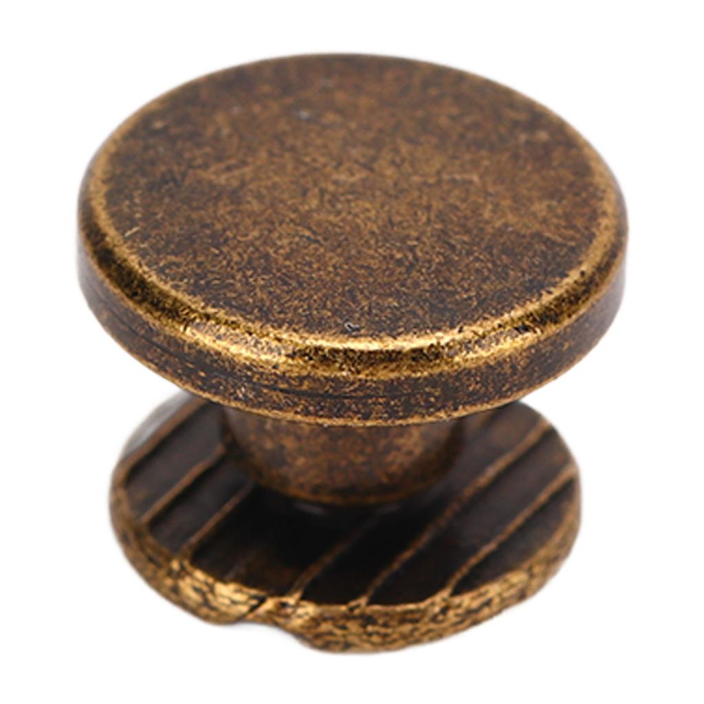 200 Set Book Binding Screw 9x5mm Hard Thick Brass Material Uniform Coating Binding Screws Assorted Kit for Photo Album