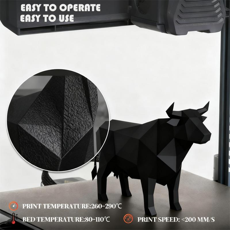 PRINTROO New Technology PETG GF Filament High-Speed Masterbatch Customizable for Creality Stretch 3D Printing Supplies
