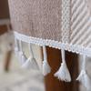 Tablecloth Striped Tassel Dining Table Cloth Square Table Fabric Hotel Household Coffee Table Cloth Mat