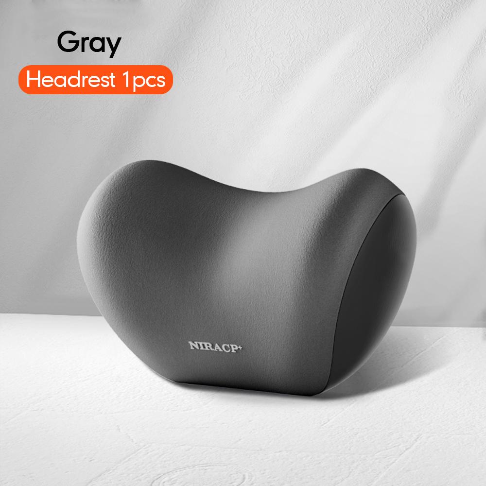 Подушка для автокресла, регулируемая поясничная поддержка, подголовник, поясничная подушка, автокресло, пена с эффектом памяти, аксессуары для салона автомобиля, путешествия