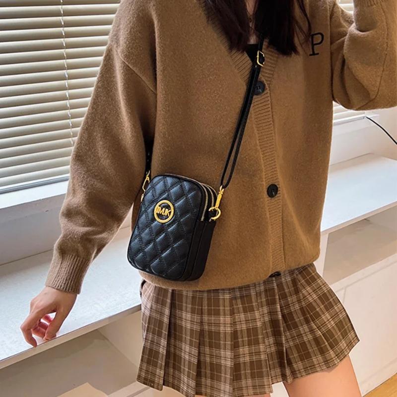 Высококачественная женская наплечная сумка из мягкой кожи, 3-слойная, сумки для рук, сумка через плечо, роскошный дизайнерский женский маленький кошелек-мессенджер