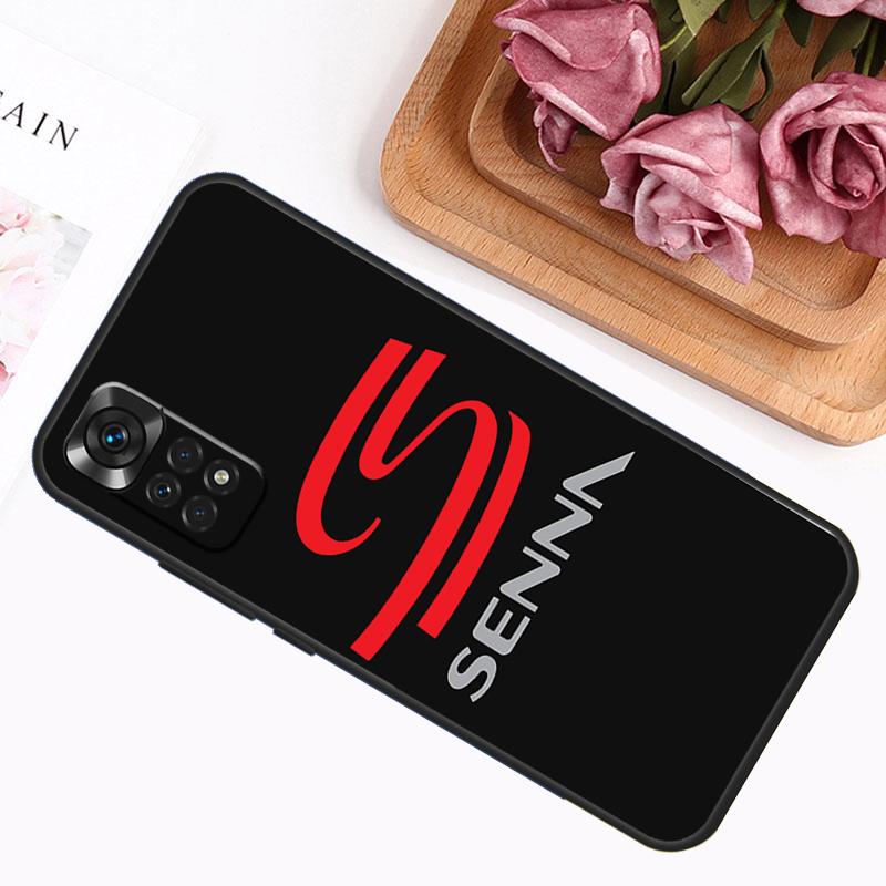 Гонщик Айртон Сенна Чехол Для Xiaomi Redmi Note 13 Pro 14 12 11 9 10 9S 10S 11S 12S Redmi 12C 13C 14C 10C Обложка