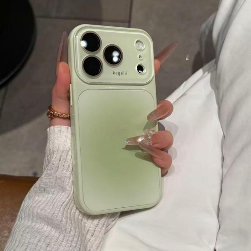 Стильный градиентный двухцветный чехол для телефона IPhone 15 16 17 Pro Max, с полным покрытием, противоскользящий, ударопрочный, акриловая крышка