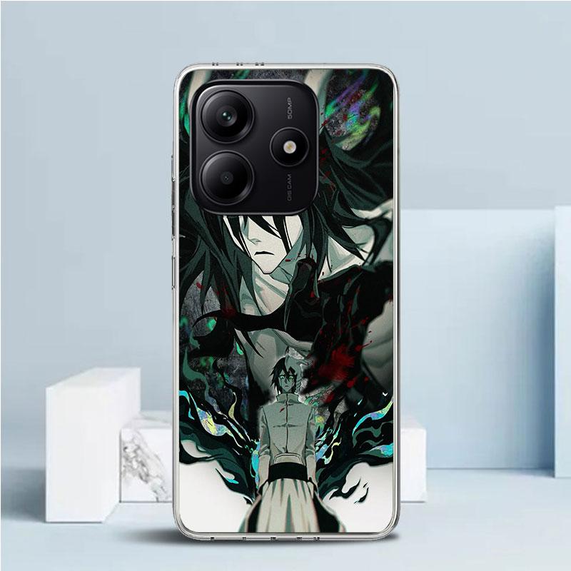 Чехол для телефона Bleach Улькиорра Сифер 4 для Xiaomi Redmi Note 15 14 14S 13 12S 12 Pro Plus 11S 11 11T 11E 10S 10 + Мягкая задняя крышка из ТПУ