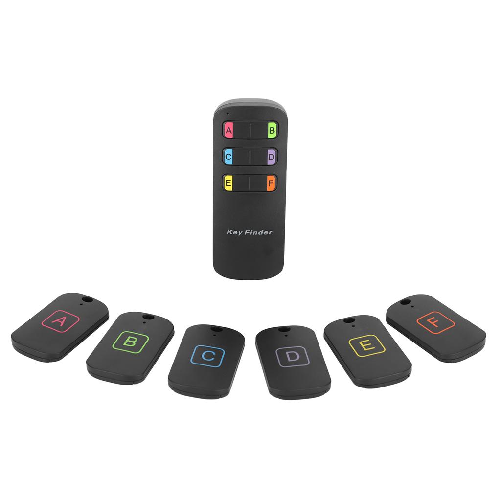Беспроводной искатель ключей AntiLost с дистанционным звуковым сигналом и напоминанием с 6 приемниками