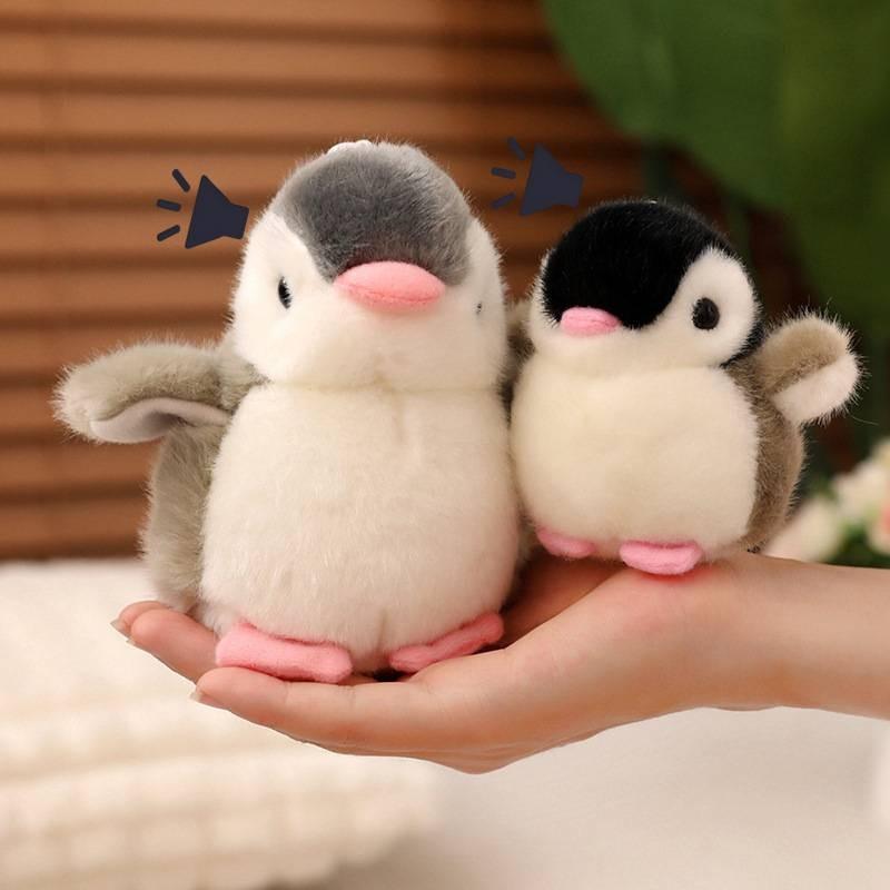 Toy Plush Penguin Keychain With Soft Pp Cotton Filling For Girls And Women