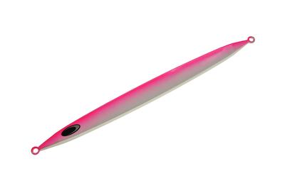Металлическая джиг-блесна NatureBoys Swim Rider Glow Pink 90 г SR2090-09K
