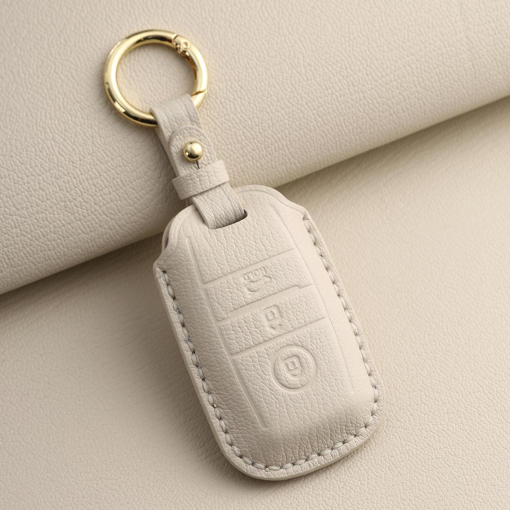Подходит для чехла ключа автомобиля Kia K3 K4 Smart Run Kx3 Shell Cross Sorento K5 Кожаная пряжка