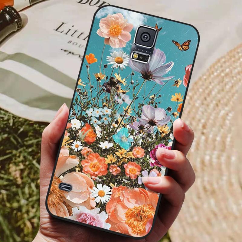 Чехол для Samsung S5 Милый Мягкий Силиконовый Задний Чехол для Телефона Для Samsung Galaxy S5 S 5 i9600 Чехол TPU Покрытие Для Samsung S5 Neo Fundas