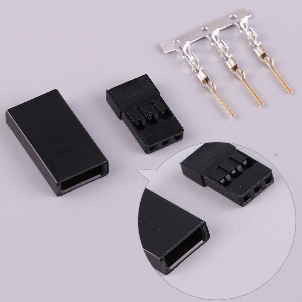 Позолоченные комплекты серворазъемов Futaba JR (10) – Удлинители «сделай сам» для мужчин/женщин с клеммами