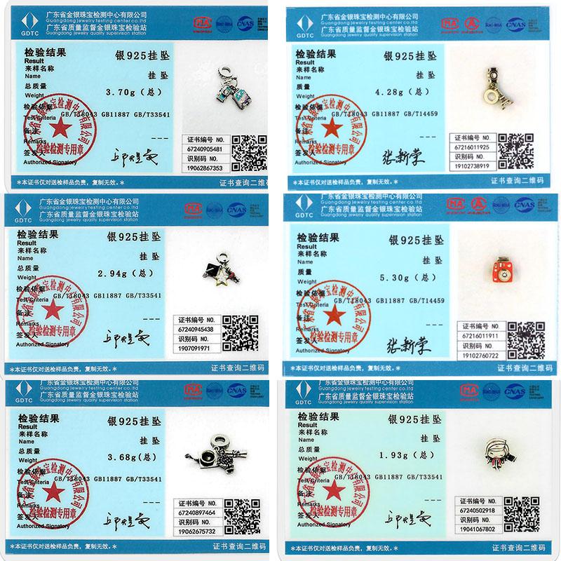 925 Silver Graduation Charms Bachelor Hat Beads Pendants Fit Bracelet DIY Jewelry Gift for Ceremony