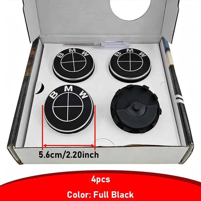 4pcs 56mm 68mm Floating Wheel Center Cap Hub Cover Badge For BMW Z4 X1 X2 X3 F31 F35 E90 E91 X4 X5 X6 M2 M3 M4 M5 M E82 E88 F30 ACPXJ1