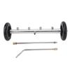 Undercarriage Cleaner 16 Inch 4000PSI High Pressure Under Car Wash Water Broom with Extension Rod for Truck SUV Trailer