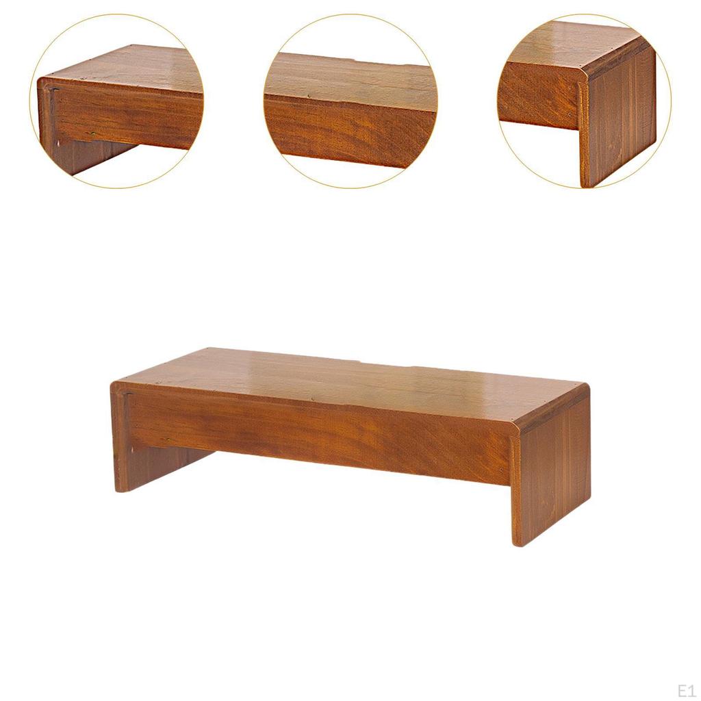 Computer Monitors Stand Riser Notebook Support Office Supplies Ergonomic Keyboard Storage Laptop